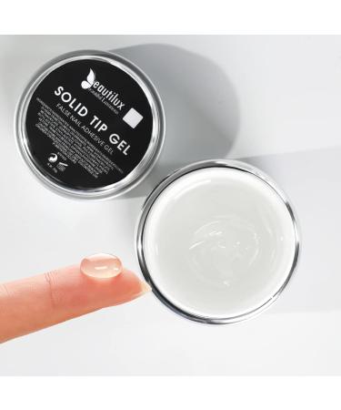 Beautilux 50g Solid Nail Glue Gel for Acrylic nail tips multifunctional Solid Nail Gel Gel Glue For Strass Gel 3d Sculpture Gel Press on Nail Art Design - Buy Online on GoSupps.com