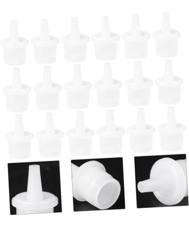 20pcs Glue Lash Tool Tools Grafted Mascara Replacement Plastic Bottle Miss Bottle Cap Universal - Buy Online on GoSupps.com