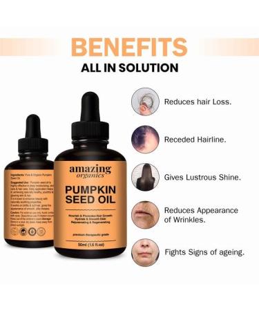 Buy Cold Pressed Pumpkin Seed Oil - Nutrient-Rich for Hair Skin & Cooking | International Shipping - Buy Online on GoSupps.com
