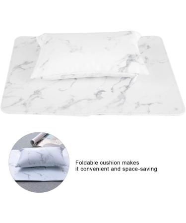 Nail Art Hand Pillow Environmentally Friendly Nail Arm Rest Space Saving Exquisite for Nail Trainer Nail Care Nail Salon for Reduce Hand Pressure(white) - Buy Online on GoSupps.com