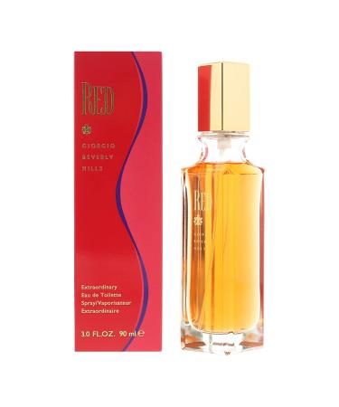 Red by Giorgio Beverly Hills for Women - 3 oz EDT Spray