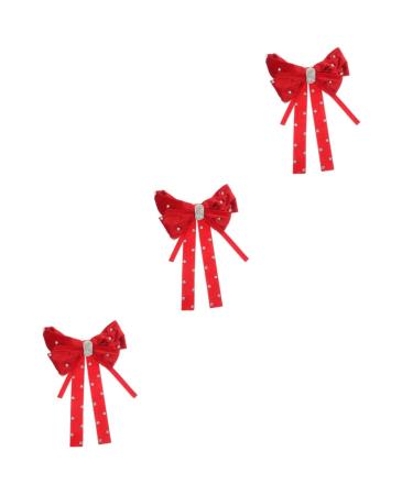 FRCOLOR Girls Barrettes bow hairpin girls bow hair clips womens hair clips satin hair bows silk hair bows hair barrette hair bows for women large hair bows girl hair bows bow Miss