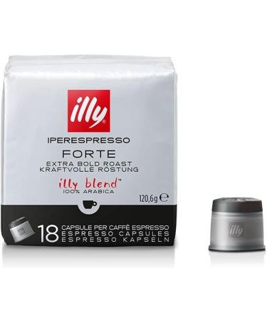 Illy Set 6 Packs iperespresso Capsules Coffee Extra Bold Roast 18 pz. - Buy Online on GoSupps.com