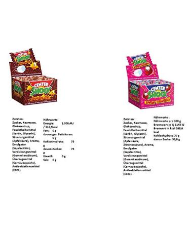 Buy Center Shock Mix: 6 Box Set - Jumping Strawberry Rolling Cherry Splashing Cola Hidden Apple Scary Mix 400g | International Shipping Available - Buy Online on GoSupps.com