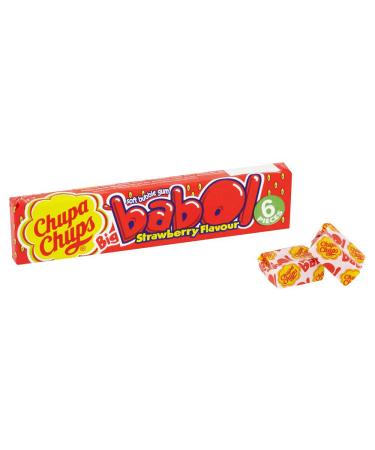 Buy 5 x 6 Soft Strawberry Chewing Gum - Fruity Snack for Sweet Indulgence | International Shipping Available - Buy Online on GoSupps.com