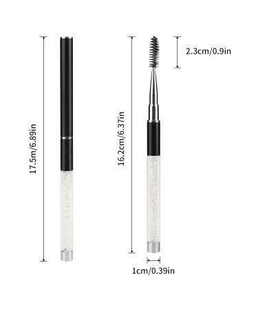 Buy G2PLUS 3PCS Eyelash Brushes Set - Multi-Colored Eye Brow & Mascara Applicators for Travel | International Shipping - Buy Online on GoSupps.com