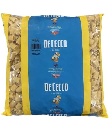  Italian Gourmet E.R. De Cecco Mezzi Rigatoni Durum Wheat Semolina Pasta Lot de 4 p tes en semoule de bl dur 3 kg + box Italian Gourmet Tomato Pulp 400 g - Buy Online on GoSupps.com