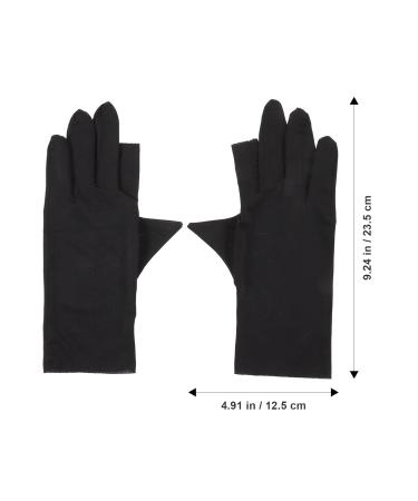 Beavorty 4 pairs UV Nail Gloves UV Protection Gloves Anti UV Gloves Salon Manicure Gloves - Buy Online on GoSupps.com