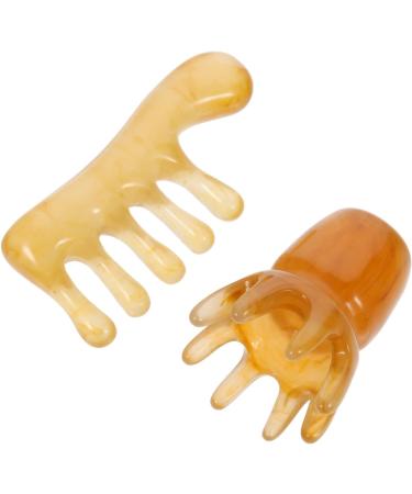 FOMIYES 10 STK Massage Comb - Resin Scalp Massager & Gua Sha Tool for Hair Care & Relaxation - International Shipping Available - Buy Online on GoSupps.com