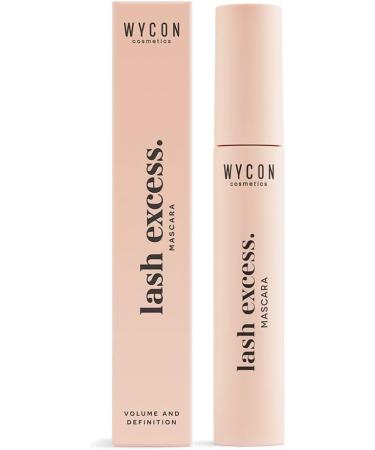 WYCON cosmetics LASH EXCESS MASCARA Extra Black instant volume effect oversized applicator - Buy Online on GoSupps.com