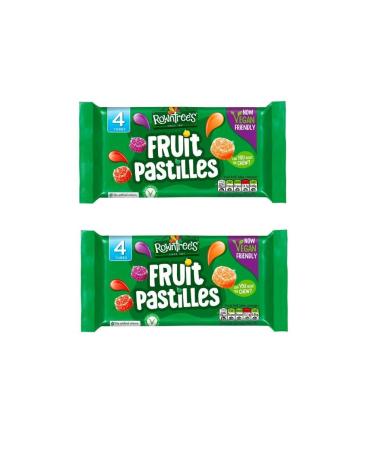 2 Packs of ROWNTREE'S Fruit PASTILLES 4 Tubes x 52 g - Buy Online on GoSupps.com