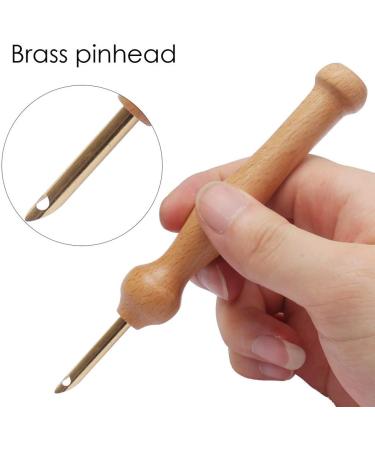 2 Pack Large Punch Needle Embroidery Set with Threader - DIY Craft Stitching Tool - Buy Online on GoSupps.com