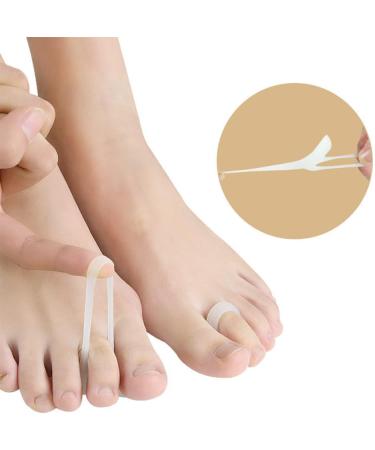 Sivono Hammer Toe Cushions - 6 Pairs Soft & Washable Comfort for Claw Toes Corns & Arthritis Relief (White) - Buy Online on GoSupps.com