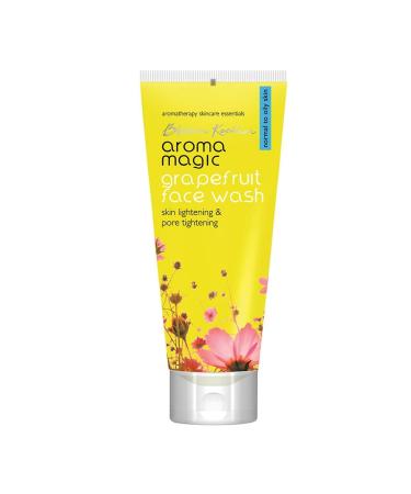 Grapefruit Face Wash | 3.38 Oz (100ml) | Daily Facewash for Oily Skin | Hydrating Facial Cleanser with Aloe Vera Extract | Men & Women