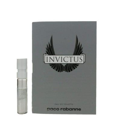 Paco Rabanne Invictus Eau de Toilette Spray for Men vial 0.05 fl. Oz./1.5 ml