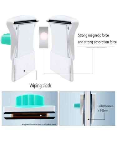 Double-Sided Glass Cleaner Double-Layer Hollow Cleaning Window Cleaner Glass Scraping Tool - Buy Online on GoSupps.com