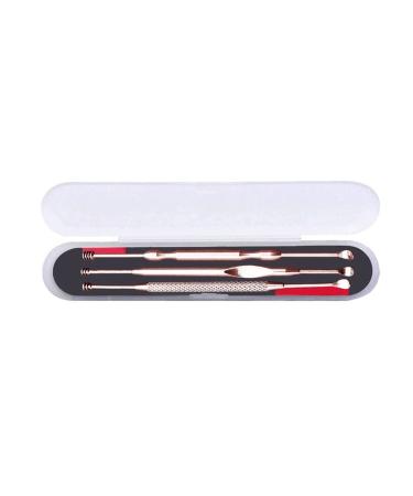 TARVIT Earwax Removal Products Stainless Steel Ear Pick Double-ended Earpick Ear Wax Curette Remover Ear Cleaner Spoon Spiral Ear Clean Tool
