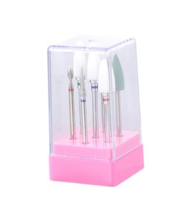 1 Set Nail Tools Carbide Drill Bit Electric Nail Files Drill Bit Power Tools Nail Bit Diamond Drill Bit Ear Piercing Cleaning Solution Ceramic Drill Bit Manicure Nail Drill