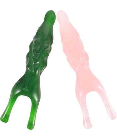 Gleavi 6-Piece Massage Tools Set | Tendon Rods & Resin Croissant Face Tools | International Shipping Available - Buy Online on GoSupps.com