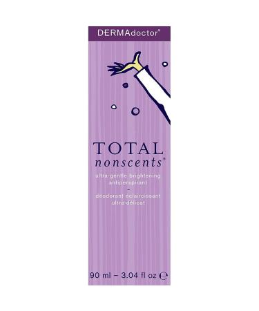 DERMAdoctor Total Nonscents Ultra Gentle Brightening Antiperspirant - 3.04 fl oz | Gentle & Effective Odor Protection - Buy Online on GoSupps.com