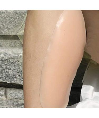 Xiaokeis Calf Pads - Lifelike Silicone Thigh Onlays for Leg Correction | Soft Skin-Friendly Adhesive Fake Muscle Pads - Nude S Size - Buy Online on GoSupps.com