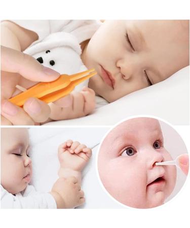 6 Pcs Baby Nose & Ear Tweezers - Safety Hygiene Toddler Care - Buy Online on GoSupps.com