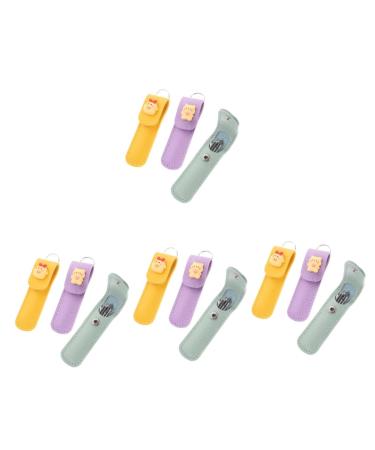 FRCOLOR 12 Sets Earpick Stainless Earwax Picker Ear Pick Earwax Picking Scoop Earwax Remover Earwax Picking Spoon Ear Cleaning Tool Ear Tweezer Ear Wax Removal Tool Earwax Spoon