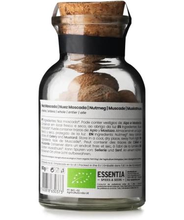  Essentia Nutmeg Kernels - 80g - Perfect for Infusions White Black and Green Tea - Buy Online on GoSupps.com