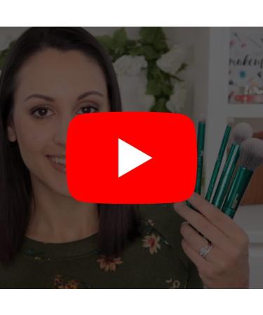 MODA Royal & Langnickel 6pc Makeup Brush Set - Full Size Includes Powder Contour & Eye Brushes Emerald Pouch International Shipping - Buy Online on GoSupps.com