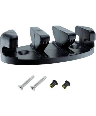 Nylon Kayak Zig Zag Cleats (Black  Pack of 2) - Buy Online on GoSupps.com