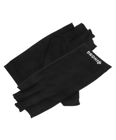 FRCOLOR Half Finger Gloves 5 Pairs Uv Gloves Gel Manicure Gloves for Uv Protection Uv Shield Gloves Uv Protection Gloves Women Nail Art Care Supply Anti-uv Fabric Women's - Buy Online on GoSupps.com
