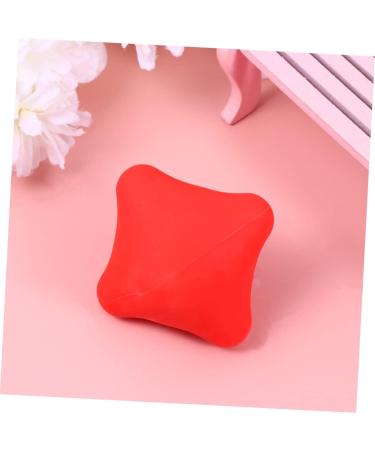 Healeeved 3ST Slow Hand Spiky Massage Tool - Muscle Rehabilitation & Hand Trainer - Decompression Yoga Massage - 3 Red Lacrosse Balls 6x6cm - Foot Peanut Massager - Buy Online on GoSupps.com