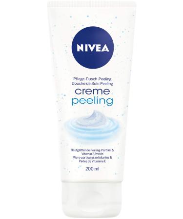 Nivea Cream Peeling 200ml | Nourishing Body Scrub with Vitamin E | Smooth & Hydrated Skin | 4 Pack - International Shipping - Buy Online on GoSupps.com