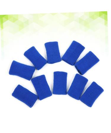 FRCOLOR 10 Piece Finger Sleeves & Braces - Medium Blue Thumb Protectors for Sports | Buy Internationally - Buy Online on GoSupps.com