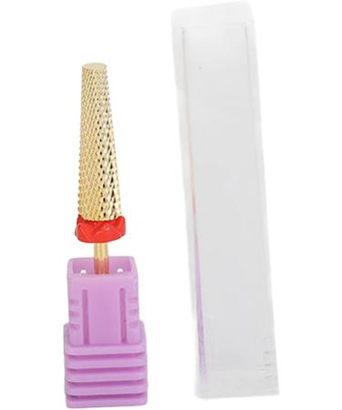 Tungsten Carbide Nail Bit for Manicure Pedicure Quick Efficient Grinding Versatile Nail Care Tool with Cuticle Cleaning Nail Callus Repair (132#-F) - Buy Online on GoSupps.com