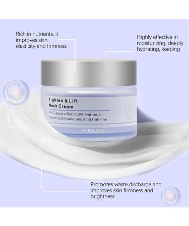 2024 New Pure Tighten & Lift Neck Cream Tighten And Lift Neck Cream for Face Go Neck Firming Cream Neck Firming Cream Tightening Lifting Sagging Skin For Face Neck (1pcs) - Buy Online on GoSupps.com