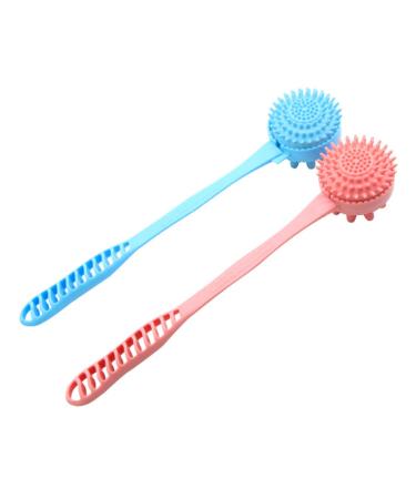 Minkissy Multifunctional massage hammer manual massage bars manual back massager hand massage device hand massage tab back massage bunts knocking tools plastic fitness 4 pieces