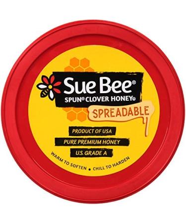 Sue Bee Spun USA Clover Honey - 12 Ounce Pure Premium Honey from USA Beekeepers - Buy Online on GoSupps.com