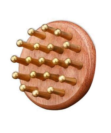 Qtynudy Meridian massage comb head GUA-SHA massage tool wood therapy massage curves blood circulation scratch massager durable high quality