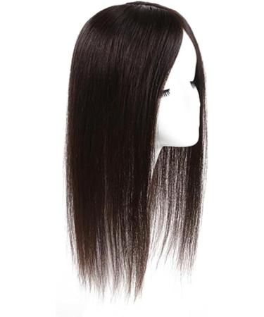 2.8"x4" Double Silk Base Human Hair Crown Topper Handmade for Women Dark Blonde Color 14" - Buy Online on GoSupps.com
