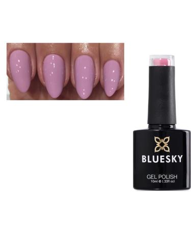 Bluesky Gel Nail Polish LILAC Pale Lilac Pink Light Mauve A91 UV LED Soak Off 10ml