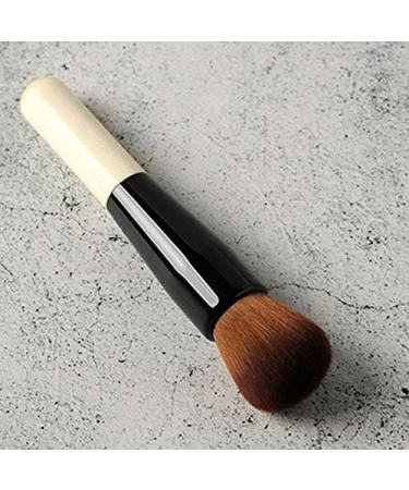Jiklophg Powder Makeup Brush Wood Handle Dense Soft Round Bristle Full Coverage Face Powder Brushes Blush Contour Brush Make Up Tool - Buy Online on GoSupps.com