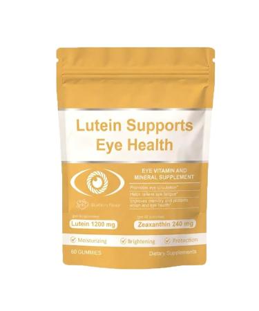 Lutein Lot de 60 gommes pour la sant oculaire ar me myrtille soutien de la vision