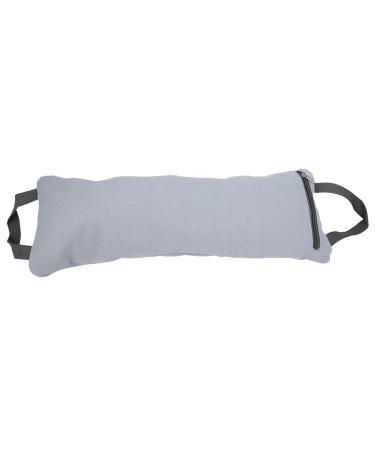 CUEA Yoga Sand Bag, Yoga Sandbag Workout Thin Arm Weightlifting Sandbag, with Two Handle Design, for Yoga Weights and Resistance Training, Not Filled with Sand, 8.3x20.9In, grey