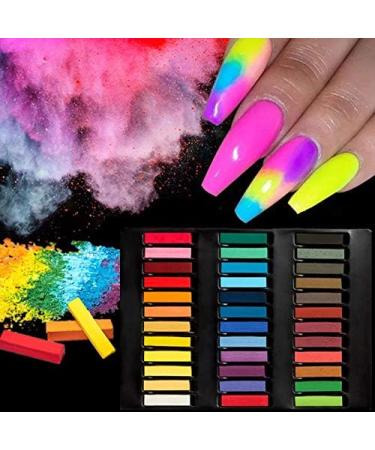 Acrylic Powder and Liquid Set Acrylic Nail Starter Kit with 36 Soft Pastel Colored Chalks 150ml Acrylic Liquid Nail Brush & Cup for DIY Colorful Acrylic Nail Powder - Buy Online on GoSupps.com
