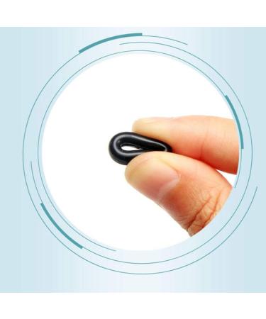 SUPVOX Eyeglass Temple Holder - Silicone Anti-Slip Covers & Ear Hooks for Glasses/Sunglasses - 20 Pack (White & Black) | International Shipping - Buy Online on GoSupps.com