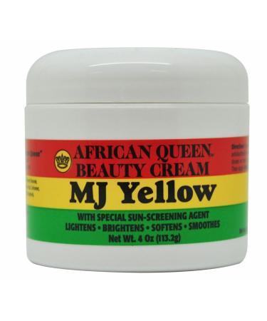 AFRICAN QUEEN Beauty Cream MJ Yellow (4 oz)