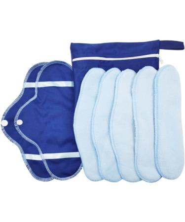 Gleavi 8-Piece Women's Fabric Menstrual Cloths & Tapes - Reusable Cotton Hygiene Products for Comfortable Period Protection - Buy Online on GoSupps.com