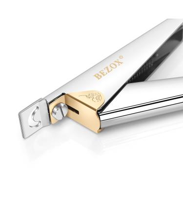 BEZOX Sharp Acrylic Nail Clippers - Professional False Nails Cutter for Manicure & Nail Art - Buy Online on GoSupps.com