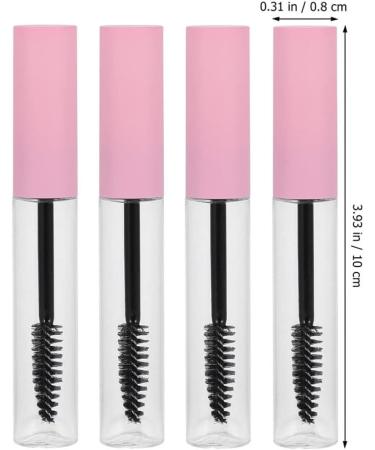 MUSISALY 15pcs Mascara Empty Tube Empty Lip Gloss Tube Mascara Tubes Empty Sweatproof Mascara Plastic Pink - Buy Online on GoSupps.com